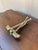 Mid-Century Modern Vintage Double Golf Club Brass Door Knocker For Sale - Image 3 of 8