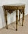Italian Neoclassical Polychromed Console Table with Marble Top, Mid-20th Century For Sale - Image 4 of 16
