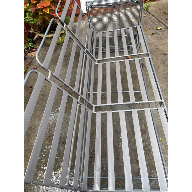 Mid-Century Modern Russell Woodard Mid Century Modern Glider Sofa and Chair Patio Set, 3 Pieces Total For Sale - Image 3 of 11