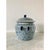 Ceramic Chinoiserie Blue and White Porcelain Covered Jars With Foo Dog Finials, Pair For Sale - Image 7 of 13