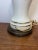 Vintage Mid Century Floral Porcelain Table Lamp Brass Base 1950s 1960s MCM For Sale - Image 12 of 18