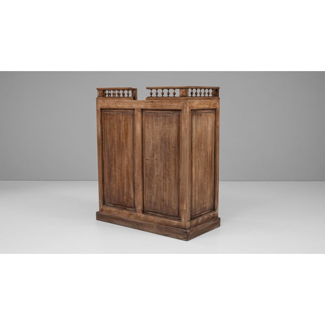19th Century French Wooden Bar For Sale - Image 11 of 12