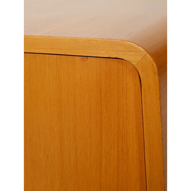 Scandinavian Sideboard in Inlaid Elm, 1940s For Sale - Image 11 of 13