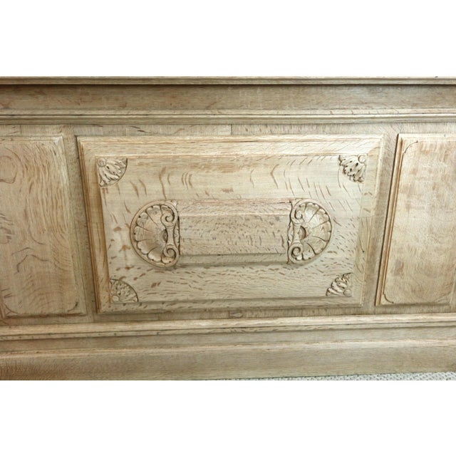 Beige Antique Oak Countertop, 1890s For Sale - Image 8 of 16
