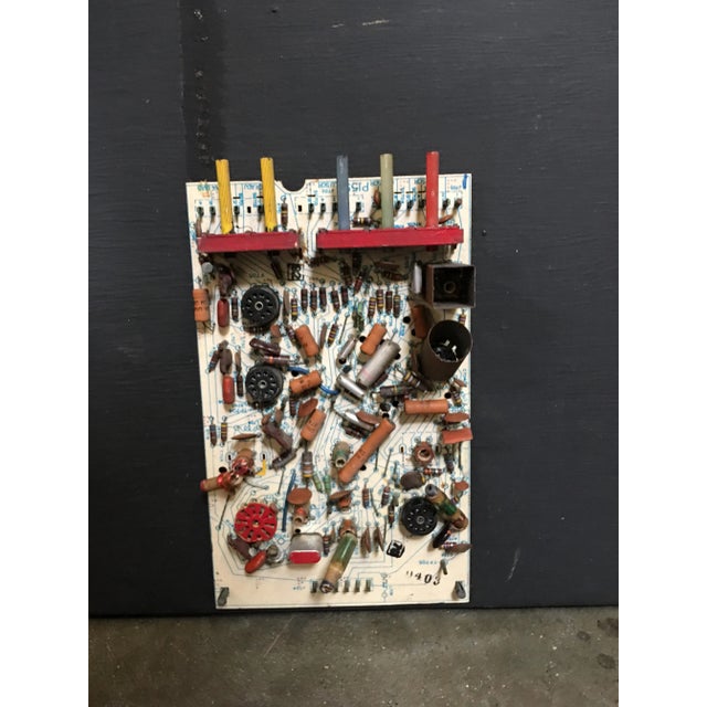 Abstract "My First Tronic" Artography Large Mixed Media Sculpture by Pasqual Bettio For Sale - Image 4 of 6