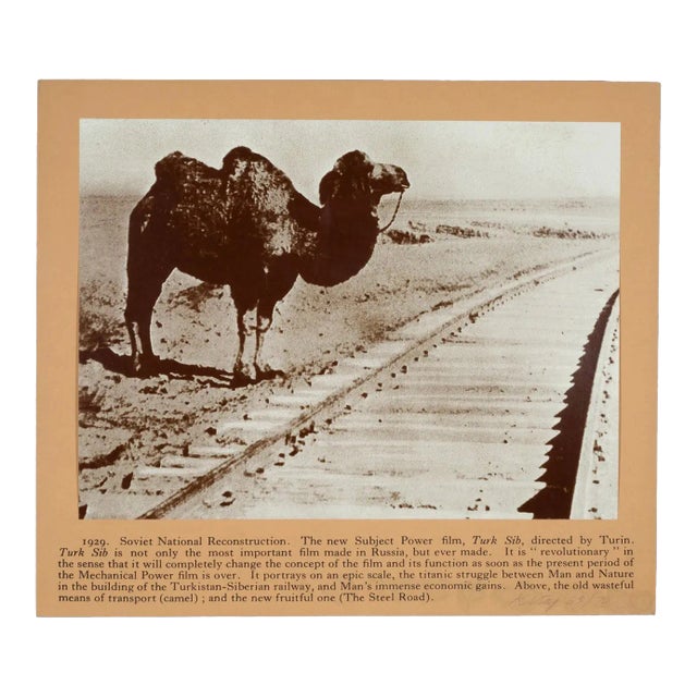 Rb Kitaj, Turk Sib: The Most Important Film Ever Made, Signed 1972 For Sale