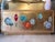 Tan Sideboard with Chinese Lanterns, 1980s For Sale - Image 8 of 8