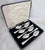 Art Deco Sterling Silver Dessert Fruit Spoons, Sheffield, 1938 For Sale - Image 3 of 18