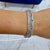 Silver Men’s David Yurman Waves Sterling Silver & 18k Yellow Gold 12mm Cuff Bracelet For Sale - Image 8 of 8