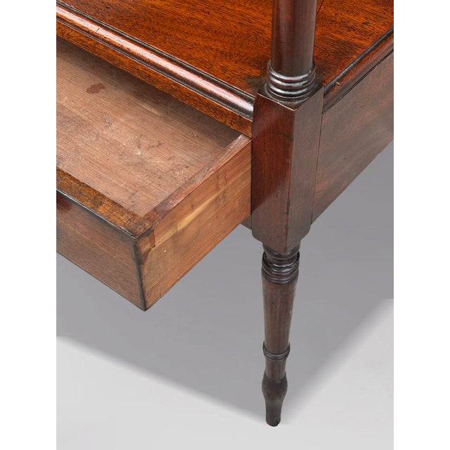 Early 19th Century 19th Century George III Mahogany Whatnot Music Stand, 1810 For Sale - Image 5 of 13