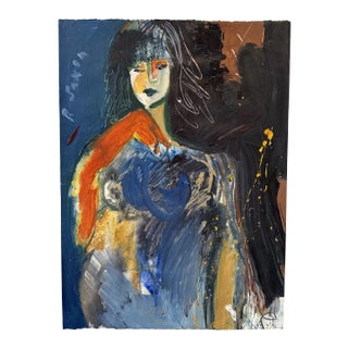 Ink Wash Original by Phil Saxon For Sale