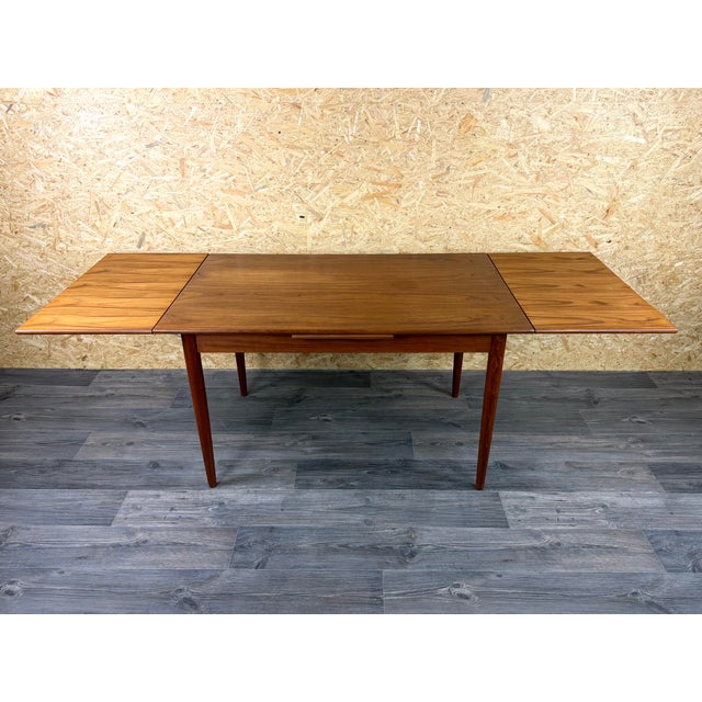 Wood Vintage Danish Teak Dining Table, 1960s For Sale - Image 7 of 17