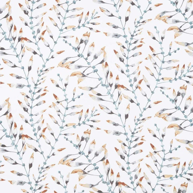 Harlequin Chaconia Fabric in Amber/Slate - a Sample For Sale