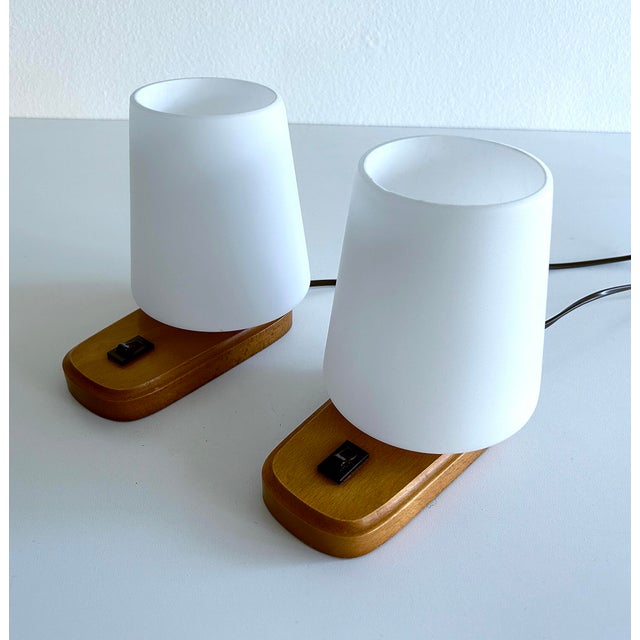 Vintage Danish Table Lamps, Set of 2 For Sale - Image 12 of 15