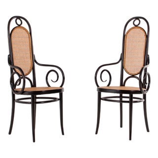 Bentwood Armchairs by Michael Thonet for Thonet, 1980s, Set of 2 For Sale