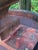 Brown Antique Wooden Table . Antique Wooden Furniture. For Sale - Image 8 of 12