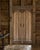 Gothic Revival Solid Wood Plank Door – Arched Laurel & Rosette Carving For Sale - Image 9 of 10