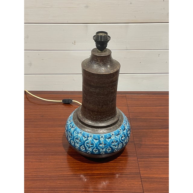 Table Lamp attributed to Aldo Londi for Bitossi Ceramiche, 1970s For Sale - Image 6 of 18