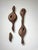 Cortex 8, American Walnut, Sculpture by Camille De Prêtre Dimensions: W 40 x D 5 x H 70 cm. Materials: American Walnut.