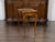 French French 19th Century Louis XV Style Walnut Side Table with Serpentine Tray Top For Sale - Image 3 of 9