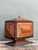 Vintage Tramp Art Wood Box on Pedestal For Sale - Image 13 of 17