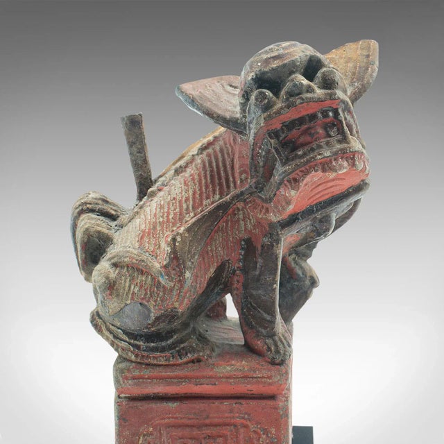 Stone 1900s Pair of Antique Victorian Oriental Incense Burners For Sale - Image 7 of 13