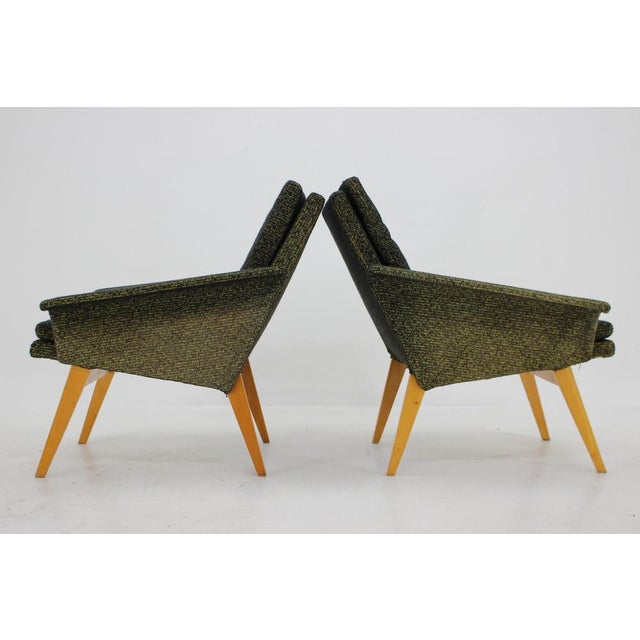 Set of Armchairs, Czechoslovakia, 1960s For Sale - Image 9 of 17