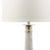 31 Inch H Table Lamp in White Marble - a Pair For Sale - Image 4 of 9