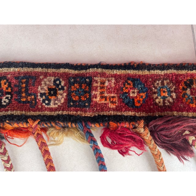 Qashqai Persian Camel Trapping Textile For Sale - Image 9 of 10