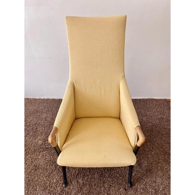 Highback Projects Wing Chair by Giorgetti, 1990s For Sale - Image 4 of 12