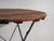 Antique Folding Garden Table in Wood and Iron, Central Europe, 1950 For Sale - Image 5 of 11