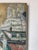 1960s 1970s Vintage Impressionist Cityscape Oil on Canvas Painting, Signed For Sale - Image 5 of 12