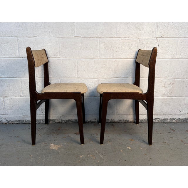 Erik Buch Set of Six Mid-Century Modern Danish Dining Chairs Attributed to Erik Buch For Sale - Image 4 of 13