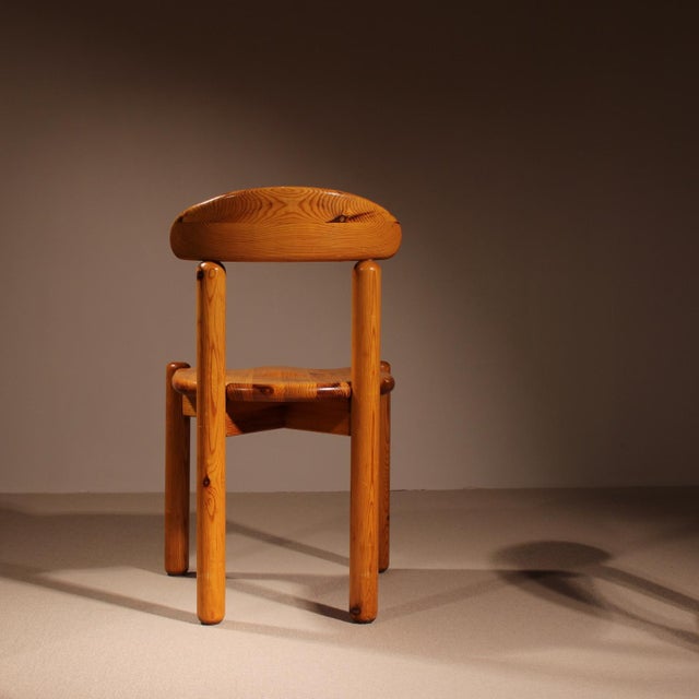 Dining Chairs in Pinewood, Italy, 1980s, Set of 6 For Sale - Image 10 of 13