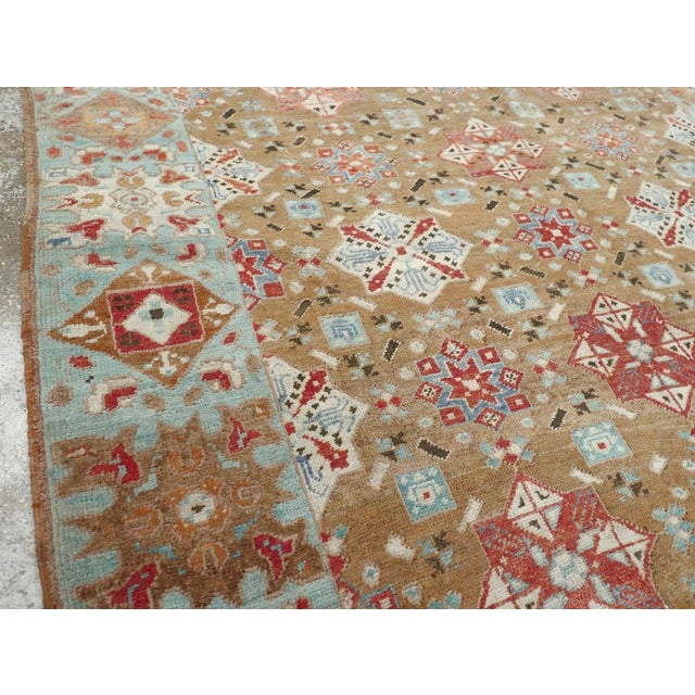 Rustic Galerie Shabab Collection Mid-20th Century Turkish Anatolian Accent Rug For Sale - Image 3 of 8