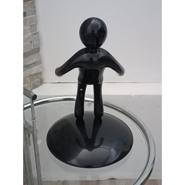 Knife block designed by Raffaele Ianello for Vice Versa. Italy 1991. Made of durable acrylic. Holds 5 knives of various...