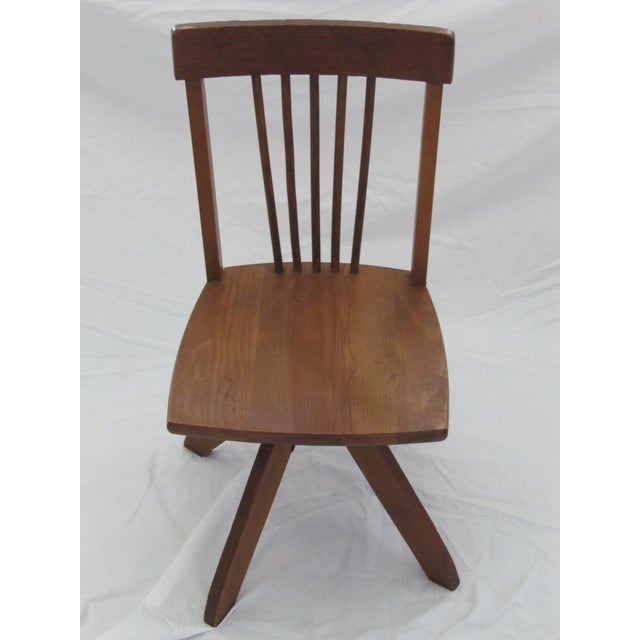 Vintage Childrens Swivel Desk Chair Chairish