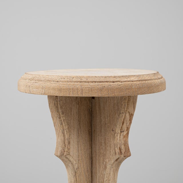 20th Century French Oak Pedestals - A Pair For Sale - Image 12 of 18