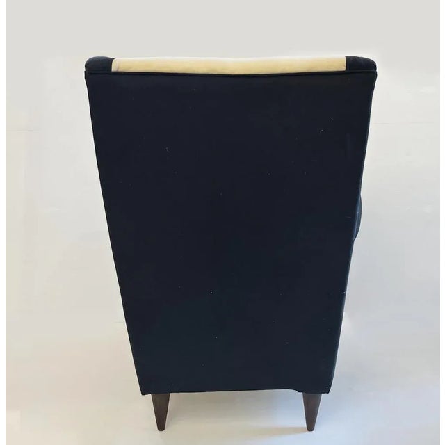 Blue Set of Armchairs by Isa Bergamo for Giò Ponti, 1950s For Sale - Image 8 of 11