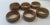 Vintage Wooden Napkin Rings - Set of 6 For Sale - Image 4 of 6