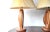 Mid 20th Century Mid-Century Modern Sculptural Oak Wood Table Lamps - a Pair For Sale - Image 5 of 11