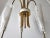 Mid-Century Italian Ceiling Light in Acrylic and Brass, 1950s For Sale - Image 6 of 13