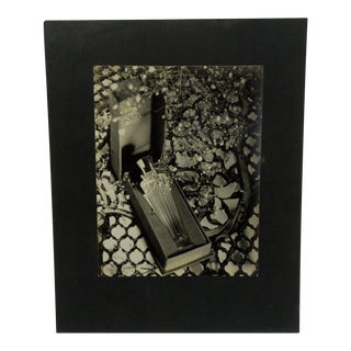 Circa 1950 Vintage "Perfume" Black & White Photograph For Sale