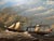 Suggested Chairish Title Salvatore Colacicco “SS Great Britain” Large Framed Marine Oil on Panel Description Large...