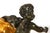 19th Century Pair Louis XV Style Bronze Fireplace Chenets With Putto Sculpture For Sale - Image 4 of 18