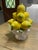 Vintage Majolica Lemon Topiary on Pedestal Bowl From Portugal For Sale - Image 15 of 16
