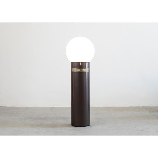 Oracolo Floor Lamp in Metal and Blown Glass by Gae Aulenti for Artemide, Italy, 1970s For Sale - Image 6 of 10