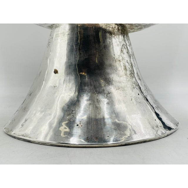 1980s Emilia Castillo, Silver-Plated "Monkey" Punch Bowl, Mexican Modernism For Sale - Image 15 of 18