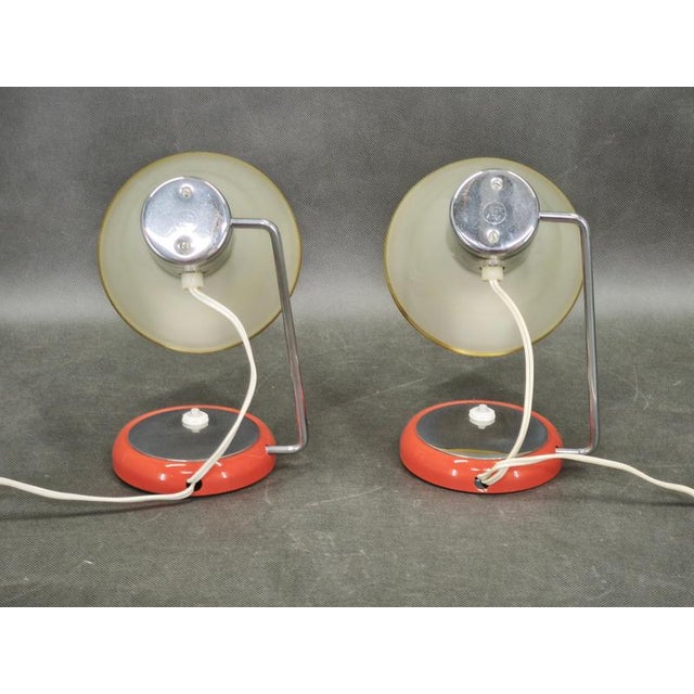 Czechoslovak Table Lamps from Drupol, 1960s, Set of 2 For Sale - Image 9 of 12