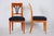 Set of Biedermeier chairs, two pieces. Completely restored, new fabric and upholstery included. Source: Bohemia Period:...